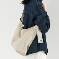 rib tied bag fogbeige 립타이드백 포그베이지
