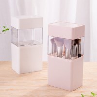 먼지차단 모던 사각 12구 브러쉬 꽂이 정리함