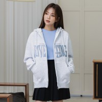 앨빈클로 Riveting 오버핏 후드 집업 AZH551 (4 COLOR)