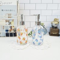 플라워 디스펜서 다용도 펌프 유리병 2color