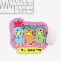 [아찔 ARTZZIL] 꽉몬 마우스패드 견뎌 (PVC)