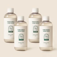 미클리 퓨어 버블 핸드워시 480ml x 4개 손세정제 리필