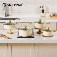 [가이타이너] 아보카도 인덕션겸용 세라믹냄비