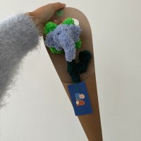 [코끼리 꽃인형] 행운코끼리 클로버