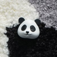 팬더 판다 얼굴 냉장고 자석 마그넷