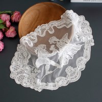 천사 자수 레이스 매트