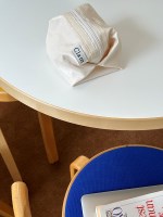 Clam round pouch _ Glow