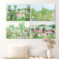 그랜마 모지스 모음전 따뜻 힐링 명화그림 50종 [P형 1번~22번]