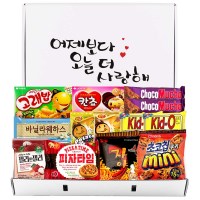 유치원 어린이집 학교 과자 간식 오늘더사랑해 선물세트 (심플)
