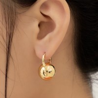 kettlebell earrings (2colors)