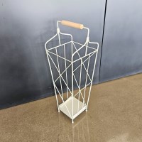 키친컬렉션 핸들 사각 우산꽂이 아이보리