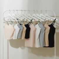 [숏,롱/브라캡내장] 순면 베이직 브라 나시 캐미솔 숏, 롱 기장