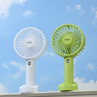 핸디 휴대용 선풍기 충전식 저소음 미니 탁상용 선풍기 USB/3단