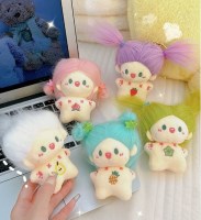 산발 인형키링 애착인형 가방고리 백참 팬던트 커플템 우정템