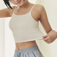 브리즈 모달 캡내장 크롭탑 브라탑 끈나시 1+1