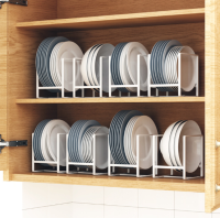 2+1 철제 접시 다용도 정리대