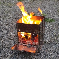 캠핑 불멍 화로대 접이식 폴딩 스토브 미니 화로