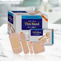찢어진 상처보호 일회용 반창고 디스밴드 (BOX)