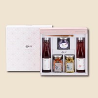 [몸사랑] 고급진 선물 수제 꽃차&꽃청 5종 선물세트