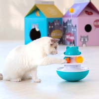 레토 고양이 장난감 오뚜기 트랙볼