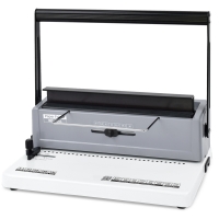 현대오피스 와이어링 제본기 WS-2001 천공18매 제본140매 마진조절