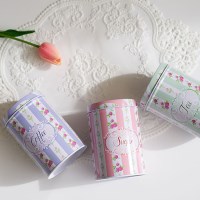 3P세트 원통 틴박스 틴케이스 캔디 소품 액세서리 수납 정리함