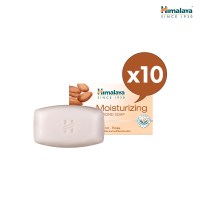 히말라야 모이스처라이징 아몬드비누 75g x10