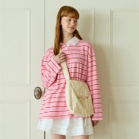 CANDY STRIPE LONG SLEEVES_PINK