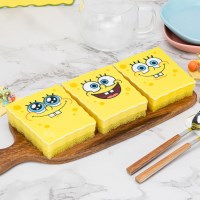 스폰지밥 수세미 3P 거치대 네모바지 홀더 세트