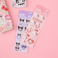 [Sanrio] 폼폼 금테 씰스티커 (5종)