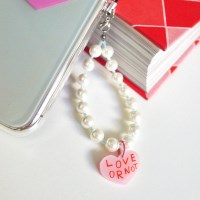 Pink Love-Pearl Sky Beads Strap