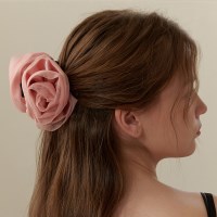 폼폼 로즈 헤어 크로우 클립 HB2253
