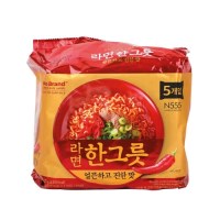 노브랜드 라면 라면한그릇(얼큰) 115g 40봉입(1박스)