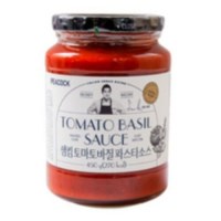 피코크 파스타소스 샘킴 토마토바질 파스타소스 450g