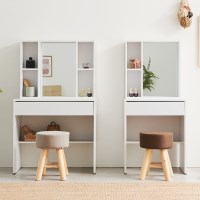 YLB예림방 로코 거울 수납 화장대 800