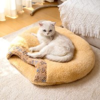 강아지 고양이 방석 쿠션 침대 애견 이불 브라운