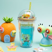 레토 스폰지밥 피규어 아이스 텀블러 475ml 굿즈