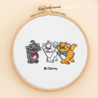 프랑스자수 패키지 DIY 키트 디즈니 삼형제