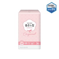 좋은느낌 오리지널 울트라 날개 중형 생리대 36개입 x 1팩