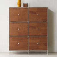 셀리나 1000 3단 수납 서랍장 원목