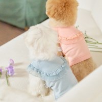 강아지티셔츠 강아지봄옷 애견명품옷 블러썸 2colors
