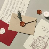 테지움 테디베어 실링왁스 편지지 (생일 감성 편지)
