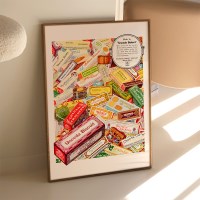 빈티지 캐릭터 팝아트 포스터액자 33종-P66 Uneeda Bakers