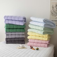 소프트워싱 침대패드 슈퍼싱글 퀸 침대 커버 카페트 SS/Q