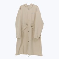 스트링 레인코트 베이지