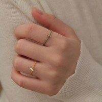 [아이유 착용] 나무&물고기 반지 / TREE & FISH RING