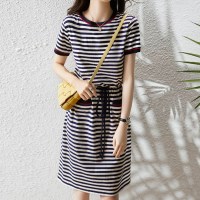 네이비 스트라이프 원피스 여름원피스 편한원피스 시원한원피스