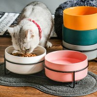 강아지식기 강아지 밥그릇 애견식기 물그릇 식탁 도자기
