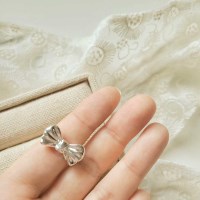 [봄밤달] 볼드 리본 반지