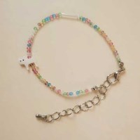 [봄밤달] 자개 야옹 비즈 팔찌